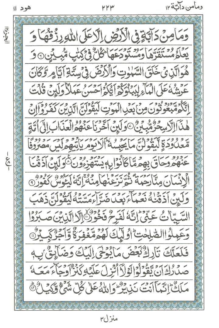 Online Quran Page 223