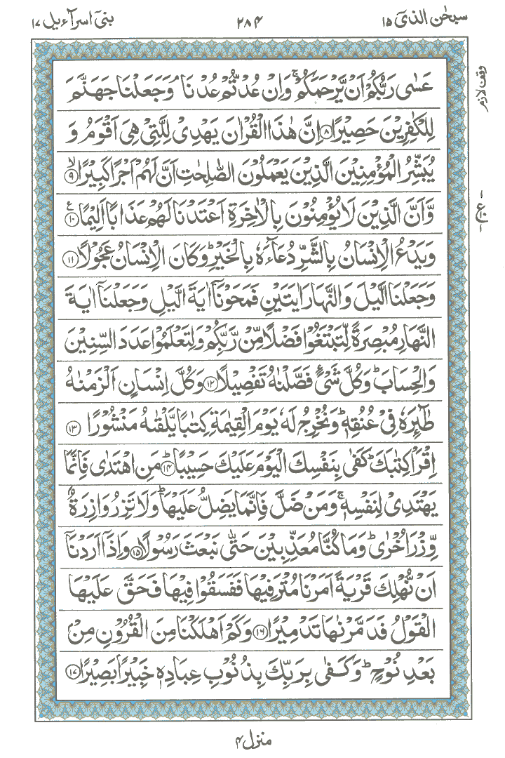 Online Quran Page 284